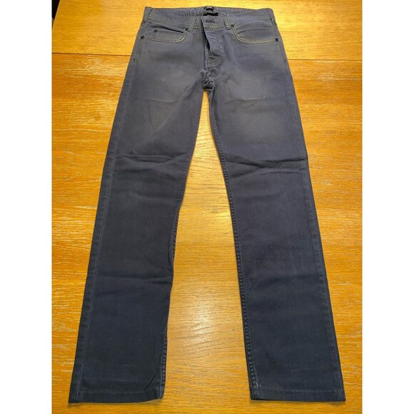 H&M Mens Slim Fit Dark Blue Denim Jeans - Picture 1 of 4